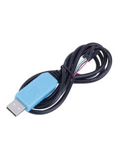 Buy USB To TTL Data Transfer Cable Blue/Black in Saudi Arabia