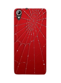 Buy Thermoplastic Polyurethane Spider Web Pattern Case Cover For HTC Desire 830 Red in UAE