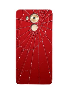 Buy Thermoplastic Polyurethane Spider Web Pattern Case Cover For Huawei Mate 8 Red in UAE