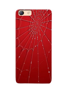 Buy Thermoplastic Polyurethane Spider Web Pattern Case Cover For Oppo F3 Red in UAE