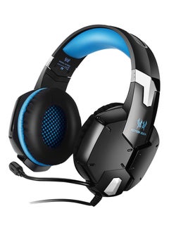 Buy Stereo Over-Ear Wired Gaming Headset With Microphone For PS4 /PS5/XOne/XSeries/NSwitch/PC in Saudi Arabia