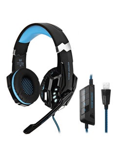 Buy Over-Ear Wired Gaming Headset With Microphone For PS4/PS5/XOne/XSeries/NSwitch/PC in Saudi Arabia