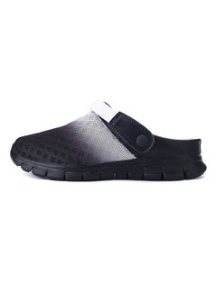 Buy Mesh Detailed Slippers Black in UAE