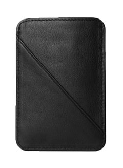 Buy Leather Card Holder Black in Saudi Arabia