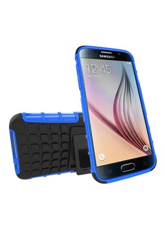 Buy Protective Case Cover With Kickstand For Samsung Galaxy S7 Blue/Black in UAE