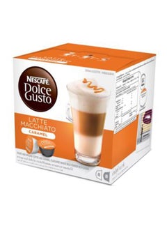 Buy 16 Capsules Dolce Gusto Caramel Latte Macchiato 200grams Pack of 16 in Egypt