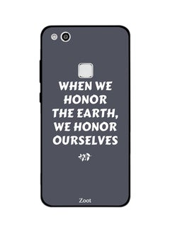 اشتري Thermoplastic Polyurethane Protective Case Cover For Huawei P10 Lite When We Honor The Earth We Honor Ourselves في مصر