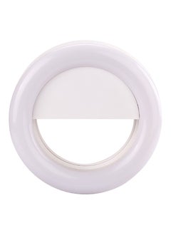 Buy Rechargeable 36-LED Selfie Ring Light White in UAE