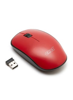 Buy Wireless Optical Mouse Red in Saudi Arabia