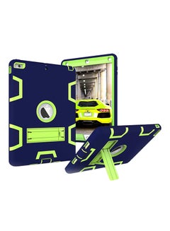 Buy Protective Case Cover For Apple iPad Mini 1/2/3 Navy Blue/Yellow Green in Saudi Arabia