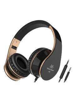 Buy SF-SH013IP Foldable Over-Ear Headphones With Mic Black in UAE