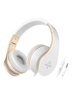 Buy SF-SH013IP Foldable Over-Ear Headphones With Mic White in UAE