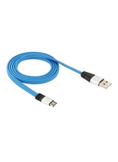 Buy Micro 5 Pin Data Sync Charging Cable Blue in Saudi Arabia