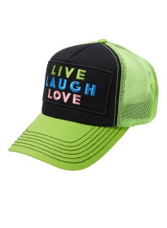 Buy Adjustable Snapback Closure Cap Green/Black/Blue in UAE