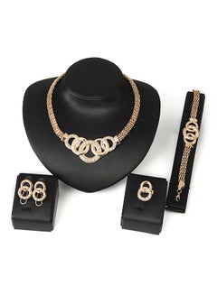 Buy Stone Embellished Jewellery Set in UAE