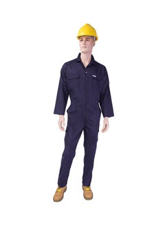 Buy Safety Coverall Navi Blue 2XL in UAE