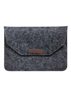 Buy Protective Sleeve For Apple MacBook 12 Inch Dark Grey in UAE