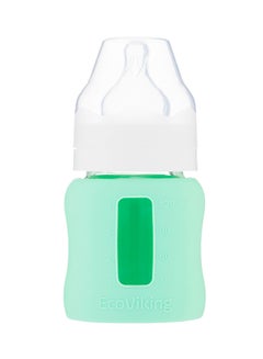 Buy Wide Neck Feeding Bottle With Sleeve, 120 ml in Saudi Arabia