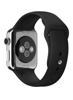 Buy Replacement Band For Apple Watch 38mm Black in UAE