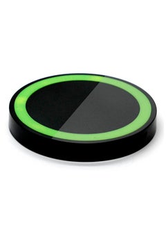 Buy Qi Wireless Mobile Phone Charger Green/Black in UAE