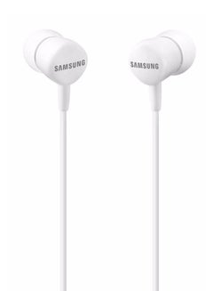 Buy Wired In-Ear Headphone With Mic White in UAE