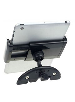 Buy CD Clamp Tablet Mount Holder For Car Black in UAE