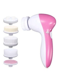 Buy 5 In 1 Beauty Care Massager Pink And White Pink/White in UAE