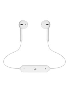 Buy Bluetooth In-Ear Stereo Earphones With Mic White in UAE