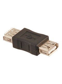 Buy Female USB Extension Connector Black in UAE