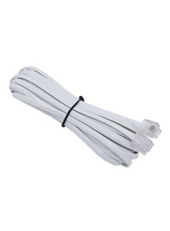 Buy Telephone Patch Cord White in UAE