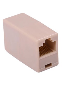 اشتري Internet Cable Extension Adaptor Beige في مصر