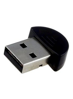 Buy Mini USB 2.0 Wireless Bluetooth Dongle Black in Saudi Arabia