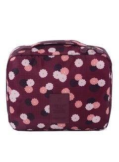 Buy Expandable Travel Toiletry Organizer Red/Pink/White in Saudi Arabia