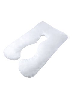 Buy U-Shaped Maternity Pillow White 25x70x120centimeter in Saudi Arabia