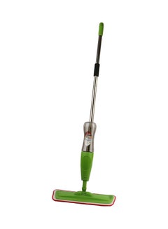 Buy Floor Clean Spray Mop Green/Silver in UAE
