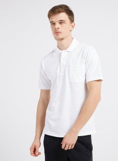 Buy Polo Shirt White in UAE