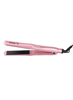 Buy Ceramic Hair Straightener SHS-2068 Pink in Saudi Arabia