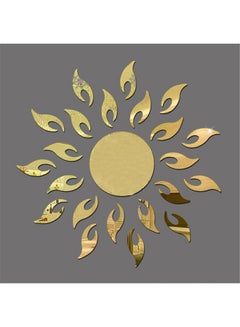 Buy Decorative Wall Sticker Gold in UAE