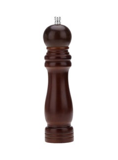 Buy Manual Wooden Pepper Grinder Brown 1.85x8inch in UAE