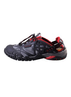 Buy Slip-on Casual Sandals Red SXW_058 Red/Black/Grey in Saudi Arabia