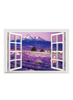 Buy 3D Fake Window Landscape Wall Sticker Multicolour 90 x 60centimeter in Saudi Arabia