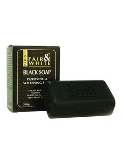 Buy Black Soap - Purifying & Softening Soap | Original Black 200grams in Saudi Arabia