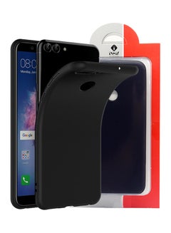 Buy Silicone Case Cover For For Huawei Y9 2018 Black in Saudi Arabia