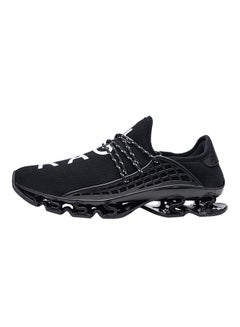 Buy Rubber Sole Trainers Black in UAE