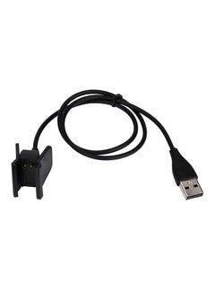 Buy USB Charging Cable For Fitbit Alta HR Black in UAE