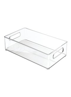 Buy Refrigerator And Freezer Storage Organizer Bins Clear in Saudi Arabia