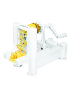 Buy Vegetable Shredder And Curler White in Saudi Arabia