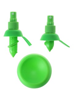 Buy 2-Piece Lemon Juice Sprayer Green in UAE