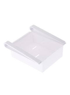 Buy Multipurpose Refrigerator Storage Bin White in Saudi Arabia