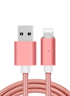 Buy Magnetic Lightning Data Sync Charging Cable Pink in UAE